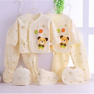 NEWBORN BABY CLOTHES SET (7 items) [YBB759]