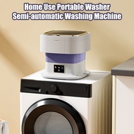 《penstok》 Portable Washing Machine Mini Washer Compact Laundry Machine with Large Capacity and Low Noise Perfect for Deep Underwear and Socks Easy to Use Washer and Dryer Combo