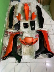 Cover body full set hitam orange 2001 2002 Yamaha Fizr F1zr Original