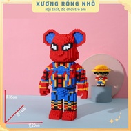Lego Bearbrick 45 cm mẫu Xinz lego gấu bearbrick 45cm có búa lego bearbrick 45cm lego lắp ráp khổng