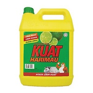 Kuat Harimau Dishwashing Liquid Lime 5L
