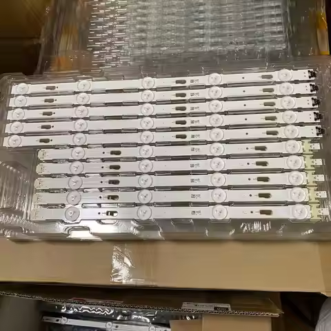 10pcs LED bar For Samsung UE40MU6105K UE40JU6500 UE40JU6400 UE40MU6100K UE40JU6000 UE40KU6100 UE40KU