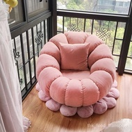 Lazy Sofa Tatami Pumpkin Chair Girl Lovely Bedroom Single Backrest Balcony Leisure Lying Chair