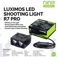 MATA CAHAYA LUXIMOS NINE R7PRO Slim Bluelens Biled Spotlight DEVIL Eyes 2-Eye 88 Watt