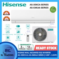 [INSTALLATION] HISENSE AS-X5KCA & AS-E4KAA (INVERTER) AIRCOND R32 (1.0HP, 1.5HP, 2.0HP, 2.5HP)