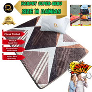 Karpet GEBUU Size M (120cm x 180cm ) 4x6kaki