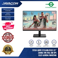 Titan Army P2510H-PLUS 25" 260Hz 1ms Full HD IPS Flat Gaming Monitor (FreeSync & G-Sync Compatible /