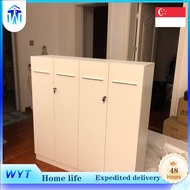 🇸🇬Multi-Layer Large Capacity Boots Aisle Elevator Anti-Theft Shoe Cabinet Entrance Shoe Cabinet With