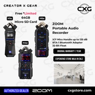 12.12 Sales Zoom H1e / H4e / H6e / H1n / H5 / H6 / H8 32-Bit Float Portable Audio Recorder (2 years 