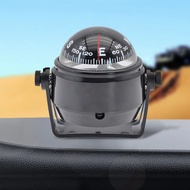[Getdouble.my] Ball Shaped Vehicle Navigation Car Compass with Dial Sea Pivoting Marine Boat Compass