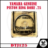 DT125J PISTON RING .75 YAMAHA