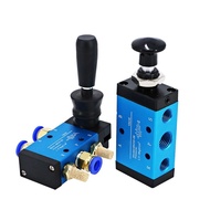 Pneumatic Valve 4H210-08 Hand Pull Type 4R/3R Control Cylinder 2 Position 5 Direction For System Ind