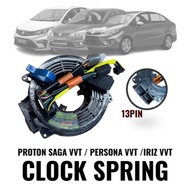 Stereng Hon Spiral Clock Spring Cable Proton Persona Saga Iriz VVT Tahun 2016 2019 Year Airbag Horn 