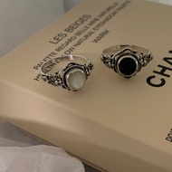 [Cozywhite] Antique Stone Silver925 Ring