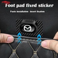 Mazda Car Floor Mat Fixed Stickers Anti-slip Car Hooks Car Interior Accessories for Cx 5 3 2 Cx 8 Cx 3 Cx 30 6 Bt 50 Mx 5 5 Rx8