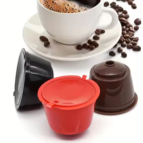 3pcs/Set Refillable Dolce Gusto coffee Capsule nescafe dolce gusto reusable capsule gusto capsules d