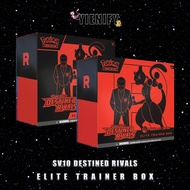 English Pokemon SV10 Destined Rivals Elite Trainer Box (ETB)