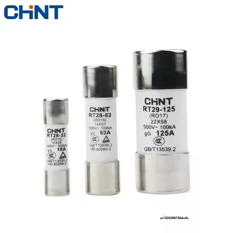 10pcs CHINT RT28-32 RT28-63 RT29-125 Fuse R015 R016 RT28 RT14 RT18 RT29 RT36 10*38 14*51 22*58 R017 