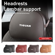 Automotive Headrest Car Neck Pillow Pair Seat Cervical For Volkswagen Golf Jetta Passat mk4 mk5 mk6 