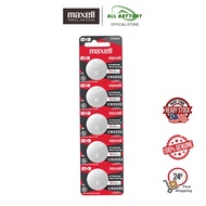 Maxell CR2032 CR2016 CR2025 CR1632 CR1620 CR1616 CR1216 CR1220 Jepun 3V Bateri Genuine Japan 3V Batt