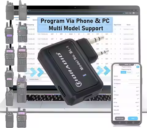 Walkie Talkie Wireless Programmer Supports Multi-model Adaptive Link Repeaters Programming For Baofe