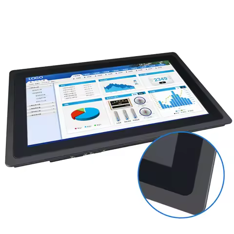 12.1 Inch Wall Mount Embedded Industrial Touch Monitor with Capacitive Touch Screen Industrial Touch