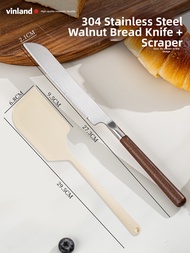 Vinland | Serrated Bread Knife 420 Stainless Steel