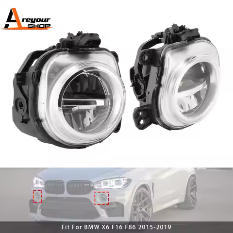 1PC/Pair LED Front Fog Lights for BMW X3 F25 X4 F26 X5 F15 X6 F16 63177317252