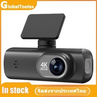 กล้องติดรถยนต์ 4K Ultra HD พร้อม WiFi เลนส์คู่ บันทึกภาพชัดในทุกสภาพแสง ระบบจอดรถ 24 ชั่วโมง