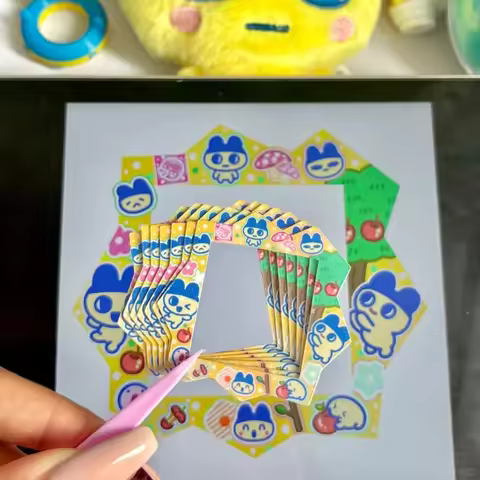 【 Original 】 Tamagotchi Paradise Happy Park Can Be Covered With Panel Paper In Stock