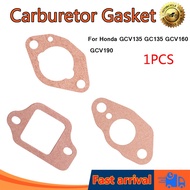 Carburetor Intake Gasket for Honda GCV135 GC135 GCV160 GCV190  Engine and HRS216 HRT216 HRB216 HRR216 HRZ216 Lawn Mower 16212-Zl8-000 Honda IZY HRG415, HRG416, HRG465, HRG466, HRG5