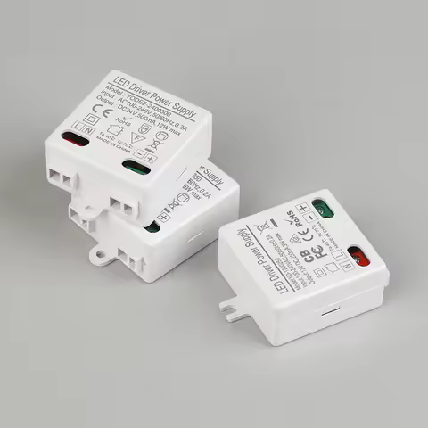 DC12V 24V Power Supply Constant Voltage Switching 3W 6W 12W Lighting LED Transformer 250 500mA 600 8
