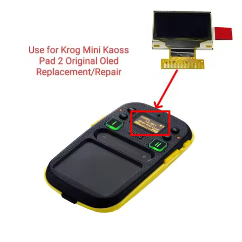 New Original Screen Oled Lcd Display for Krog Ko2 Kaossilator 2/2S Dynamic Phrase Synthesizer Replac
