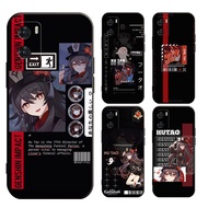 OPPO A94 A98 F11 F11PRO F9 F7 F5 RENO 6 5G  RENO5  Genshin Impact hu tao  Casing soft case