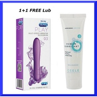 【SEX TOY】Durex 03 Slim Vibrator G Spot Dildo for Women Vagina Silicone Clitoris Stimulate Massage Toy