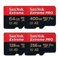 Sandisk Extreme Pro microSDXC C10 UHS-I CARD 64GB l 128GB l 256GB l 400GB