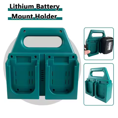 Power Tools Lithium Battery Mount Holder 4 Slots Storage Fixed Bracket Rack Mount Holder For Makita 