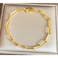 14k Bangkok gold bracelet