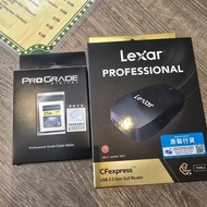 Lexar Professional CFexpress Reader and ProGrade Digital 256GB Card