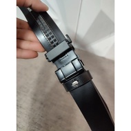 Luxury belt formal men's belt CK single layer leather