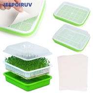 IESPOIRNC  Sprouter Tray Gardening Supplies Hydroponic Tray Nursery Paper Sprout Pot