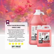 Sparks Pet: BLUSH BLOOM Odor Spray & Enzyme Cleaner for Dog Cat Urine, Poop & Everyday Pet Mess