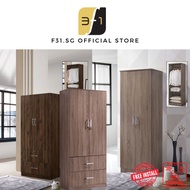 Wardrobe|Choice of Colour|add on drawer|Mirror|Free Shipping|Open door! #wardrobe