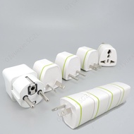 5x Universal AC AU EU US UK To EU UK US AU Power wall Travel plug converter Brass Kr european adapte