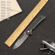 Portable Folding Knife Fruit Knife Outdoor High Hardness New Style Ready Stock Handle G10 Multifunct