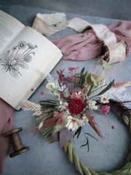 現貨_2023圓形注連繩-祈福 新年花禮