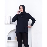 Moesfit - Muslim Women's Sports Inner Top, Spandex Semi Batwing