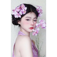 Iris hairclip designed Flowerwearship Iris hairclip