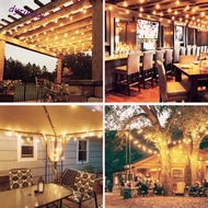 DYRUIDOJ1 G40 LED Globe String Lights, Shatterproof Design Plastic Bulbs Outdoor String Lights, Wide