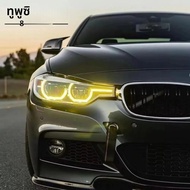 BMW F30 F31 DRL Angel Eyes สีเหลือง LED ไฟวิ่งกลางวัน 6V อัพเกรดสําหรับ 320i 330i 340i 2016-2019 กัน